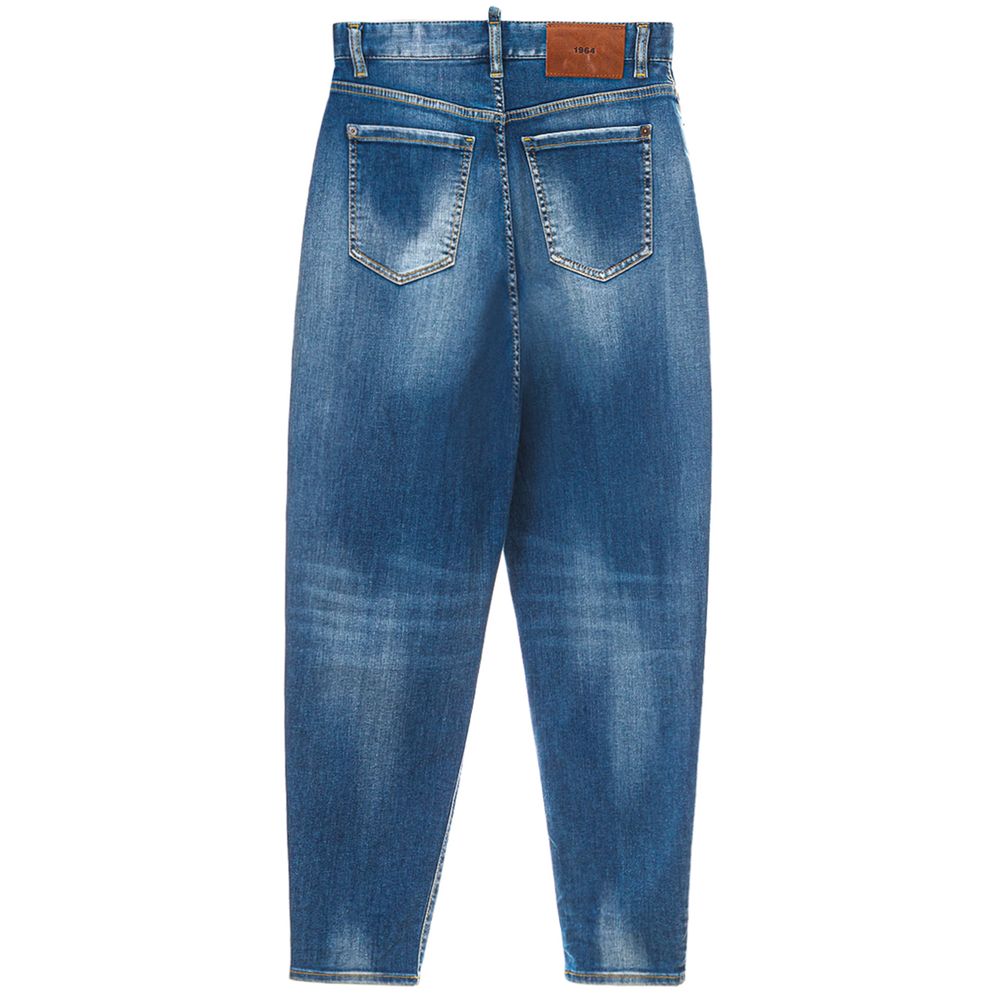 Dsquared² Blaue Baumwolljeans Denim