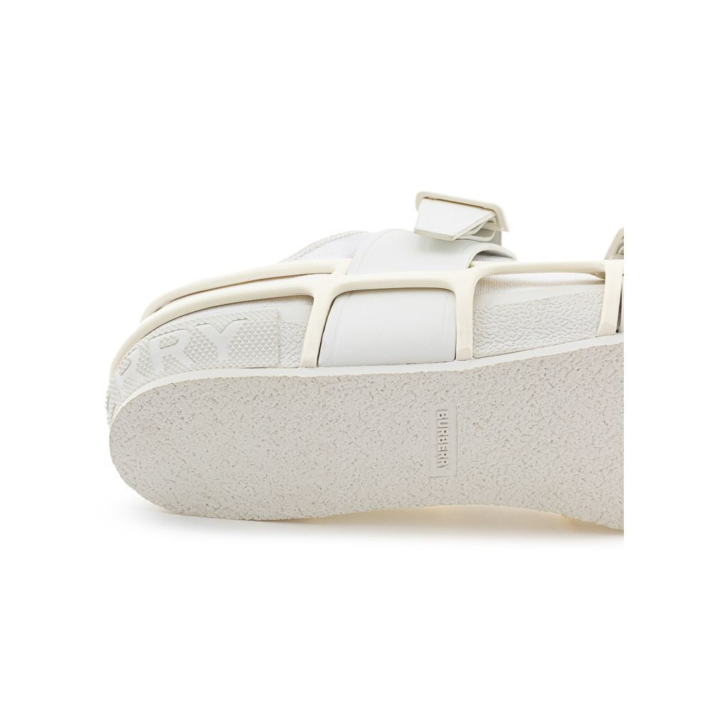 Burberry Sneaker aus weißer Baumwolle