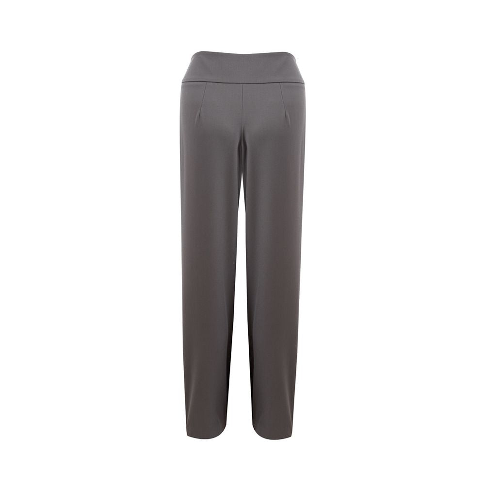 Lardini Schicke Hose aus grauer Wolle für anspruchsvollen Stil