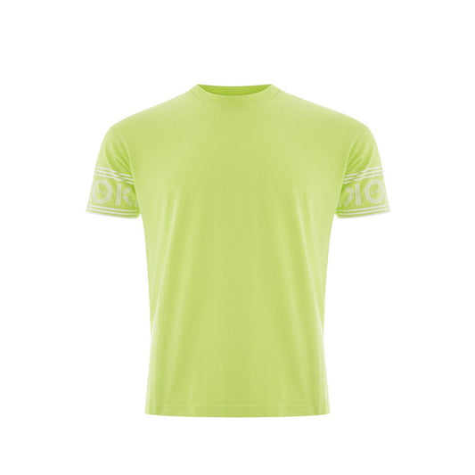 Kenzo Sunny Yellow Cotton Tee für stilvolle Männer