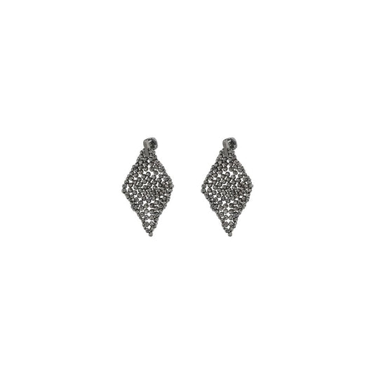 Brunello Cucinelli Facettierte Silber-Ohrringe