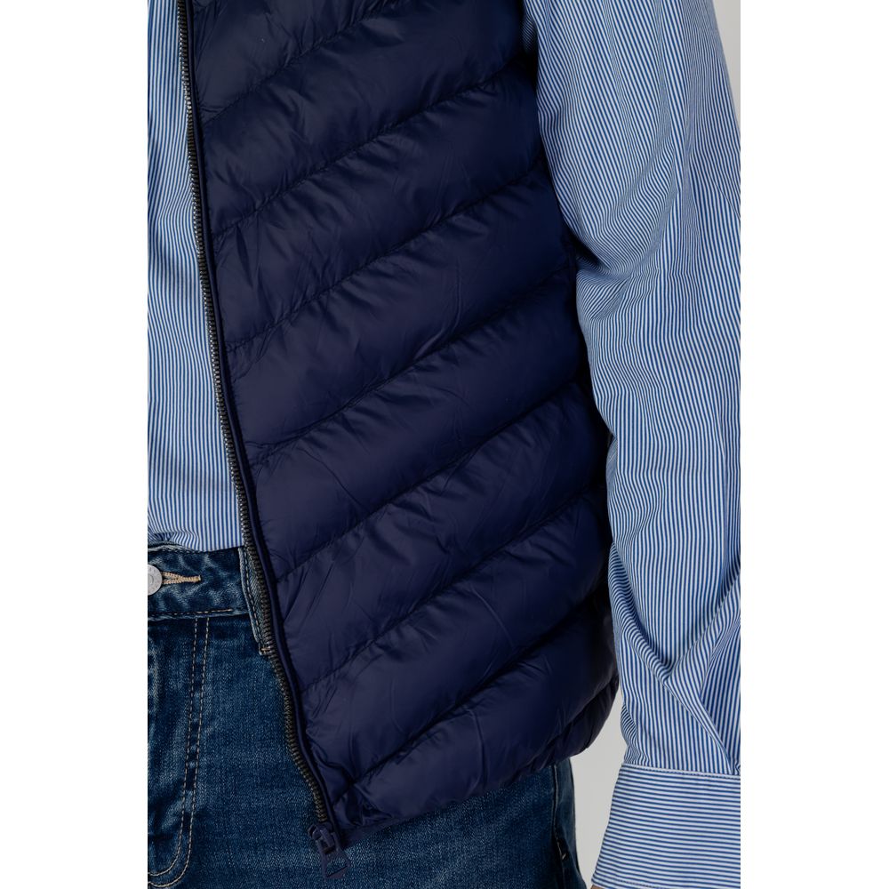 U.S. POLO ASSN. Blaue Polyamid Sleveless Jacke