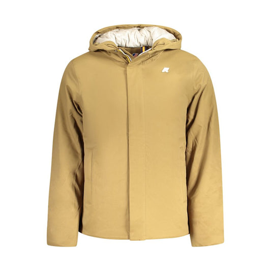 K-WAY Braune Polyester Herrenjacke