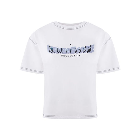 Kenzo Elegantes weißes Baumwolltop für Frauen