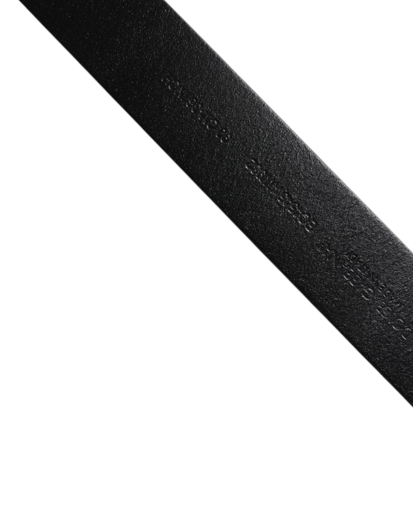 Dolce & Gabbana Brauner Kalbsledergürtel mit klassischer Metallschnalle