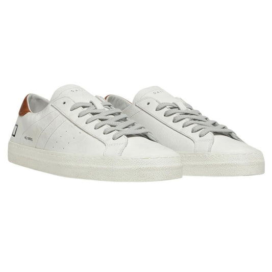 D.A.T.E Weißes Leder Sneaker