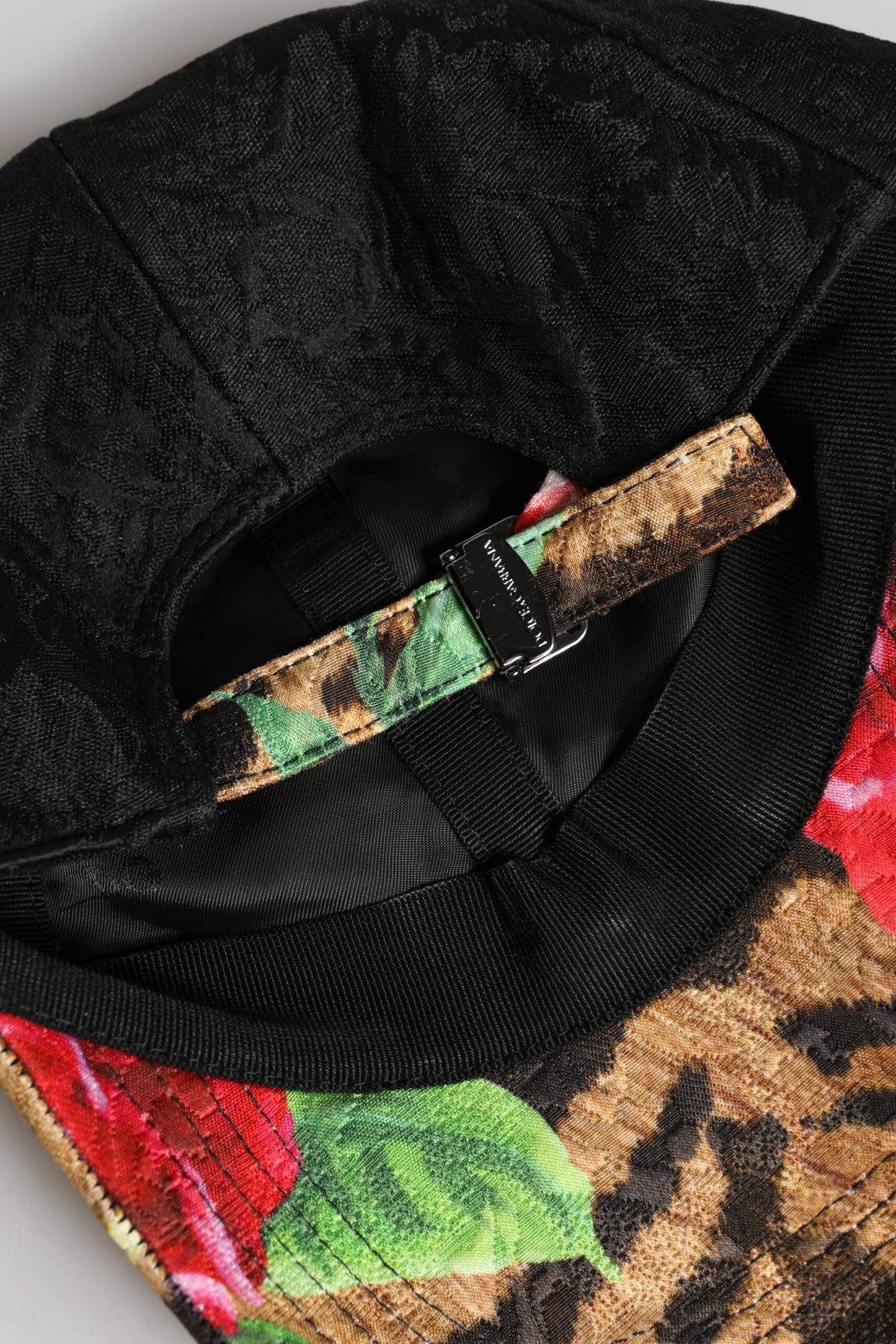 Dolce & Gabbana Multicolor DG Logo Patch 6 Panels Baseballmütze