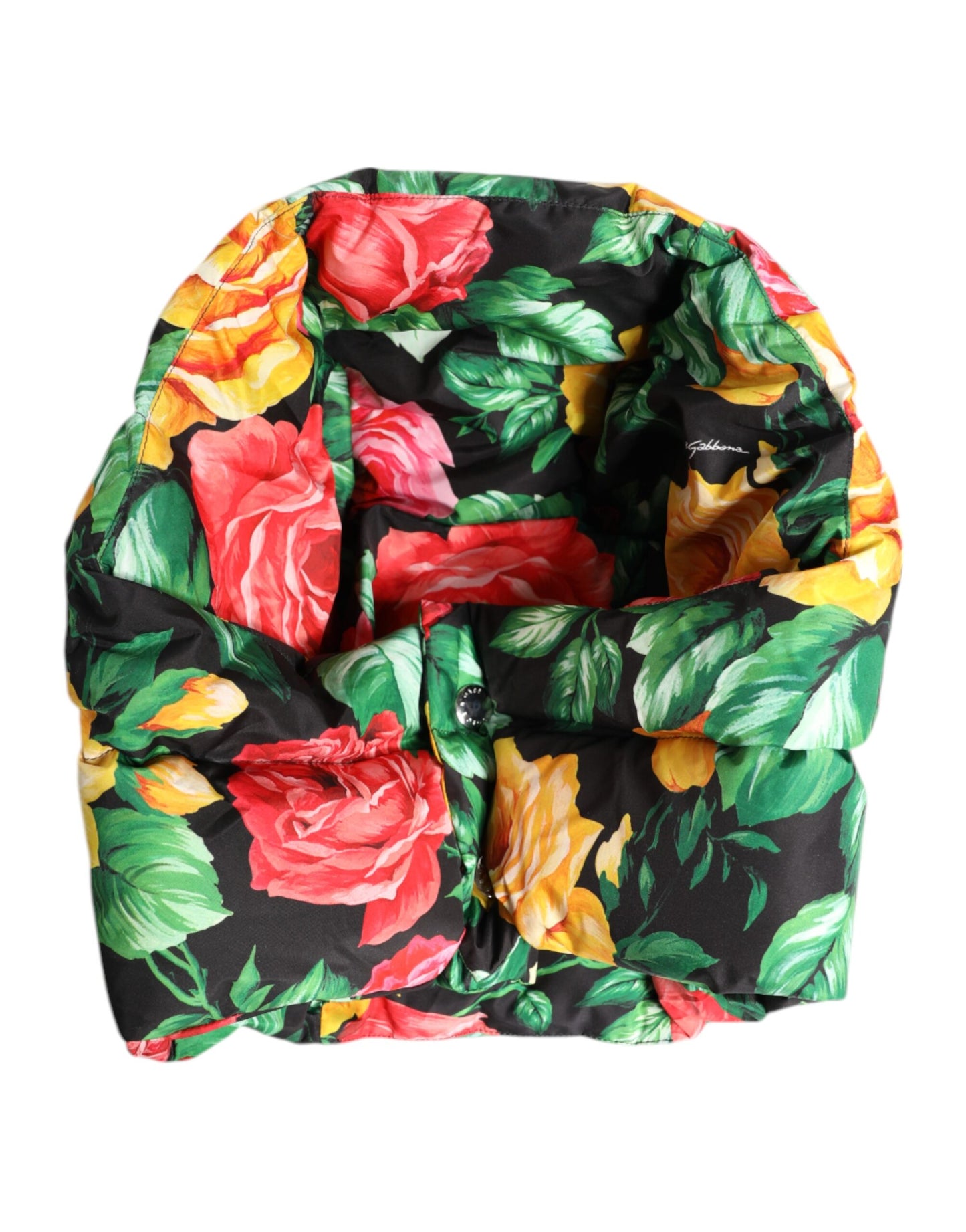 Dolce & Gabbana Multicolor Floral Print Ganze Kopf wickeln Hut