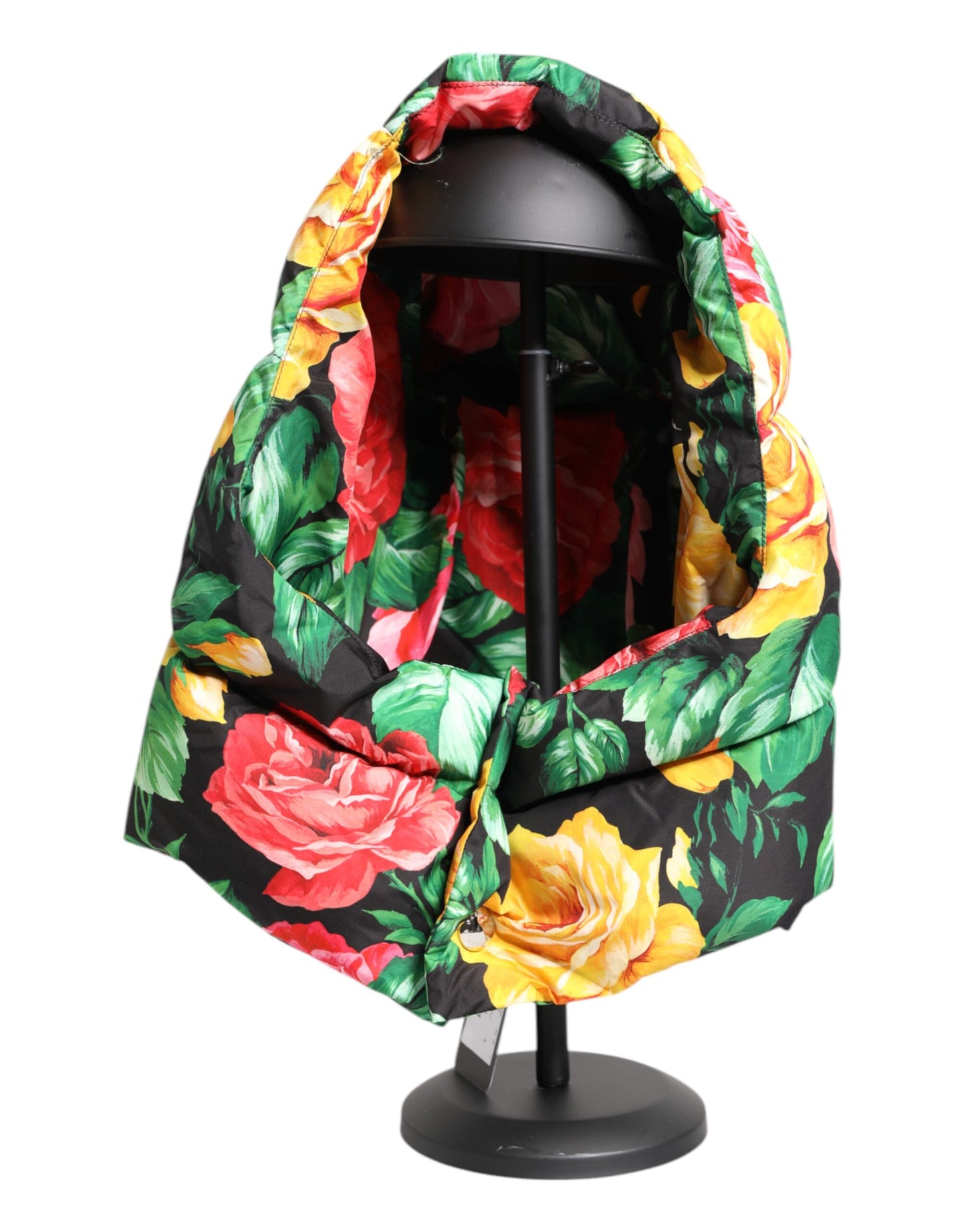 Dolce & Gabbana Multicolor Floral Print Ganze Kopf wickeln Hut