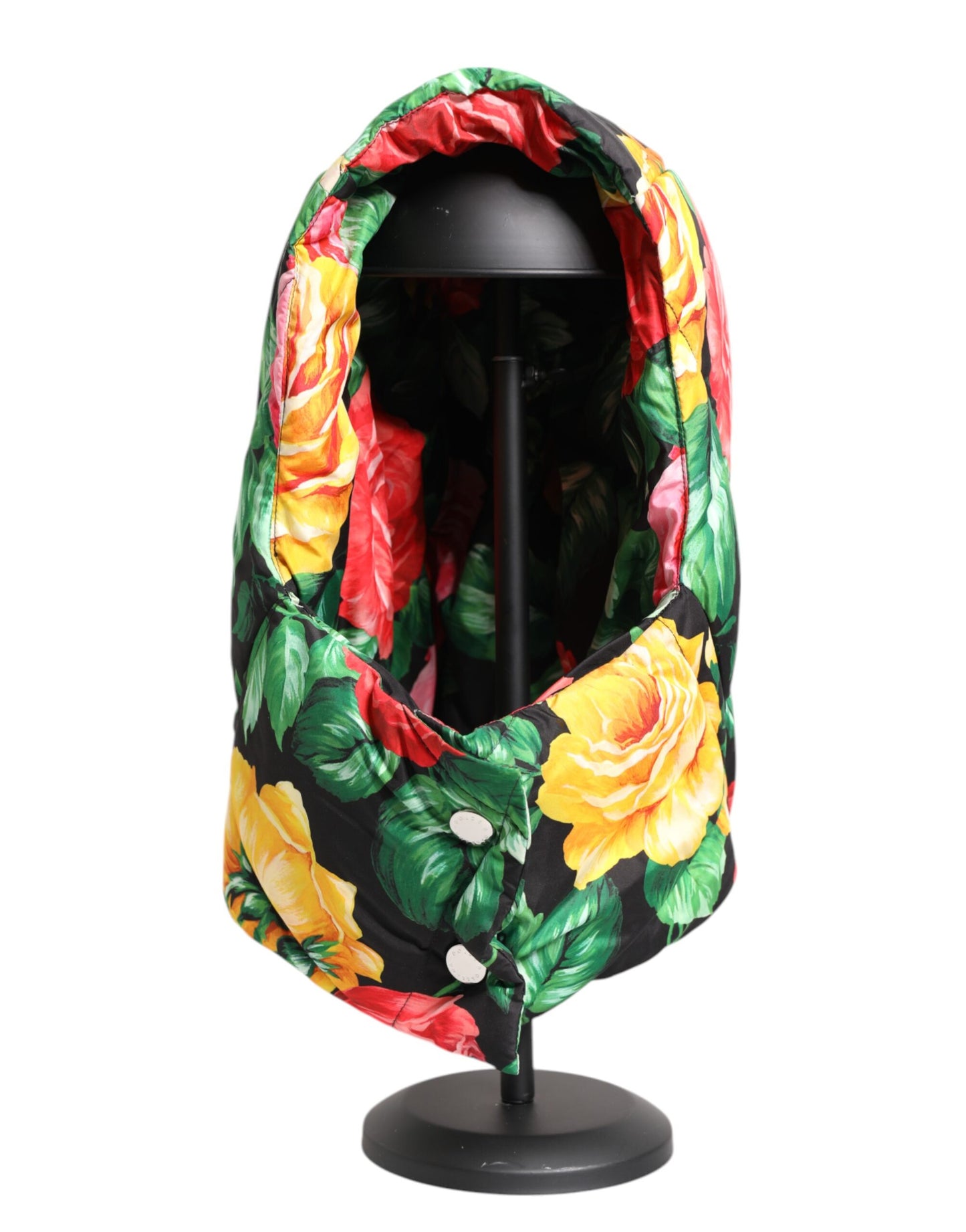Dolce & Gabbana Multicolor Floral Print Ganze Kopf wickeln Hut