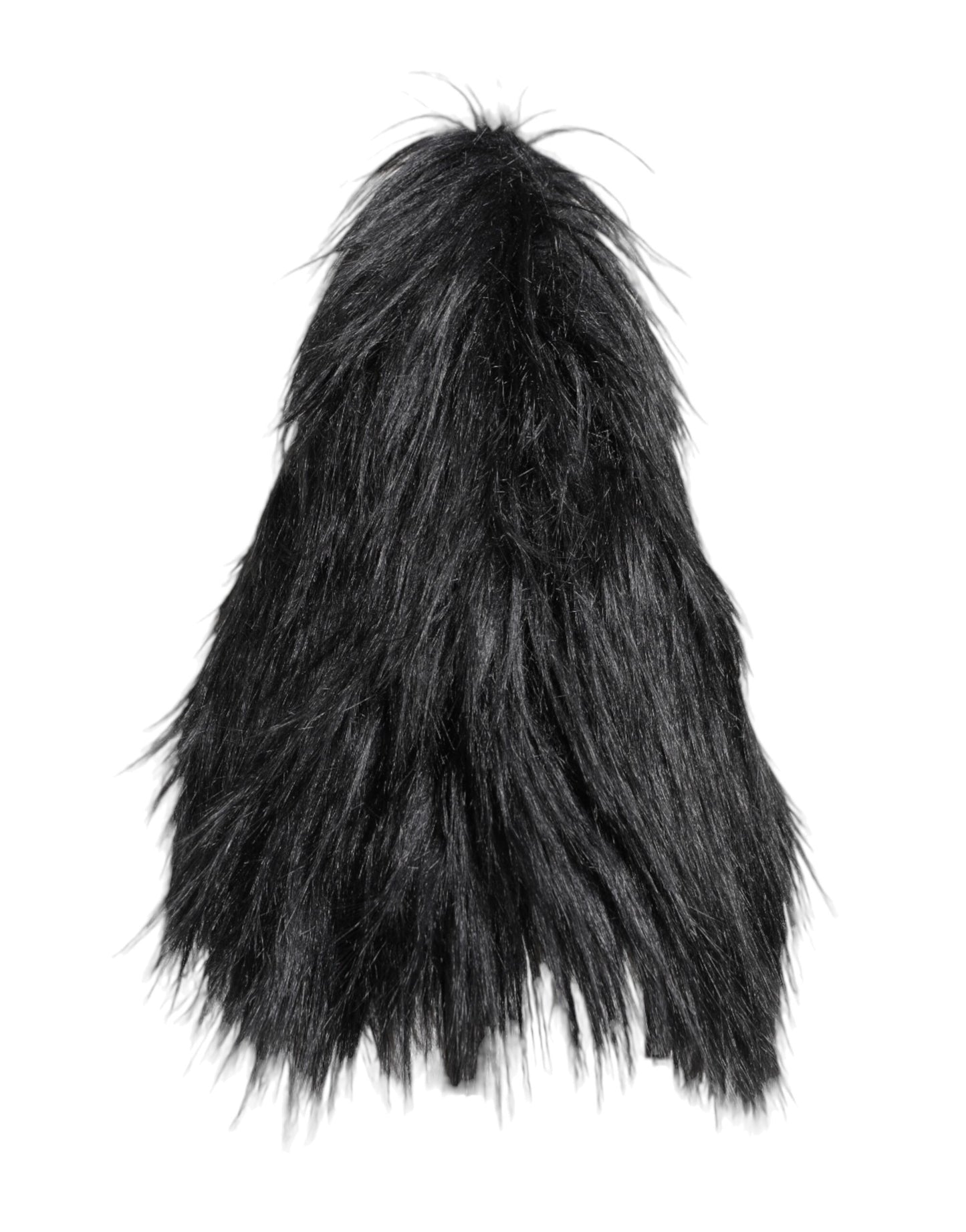 Dolce & Gabbana Schwarzer Acryl Pelz Damen Eimer Hut