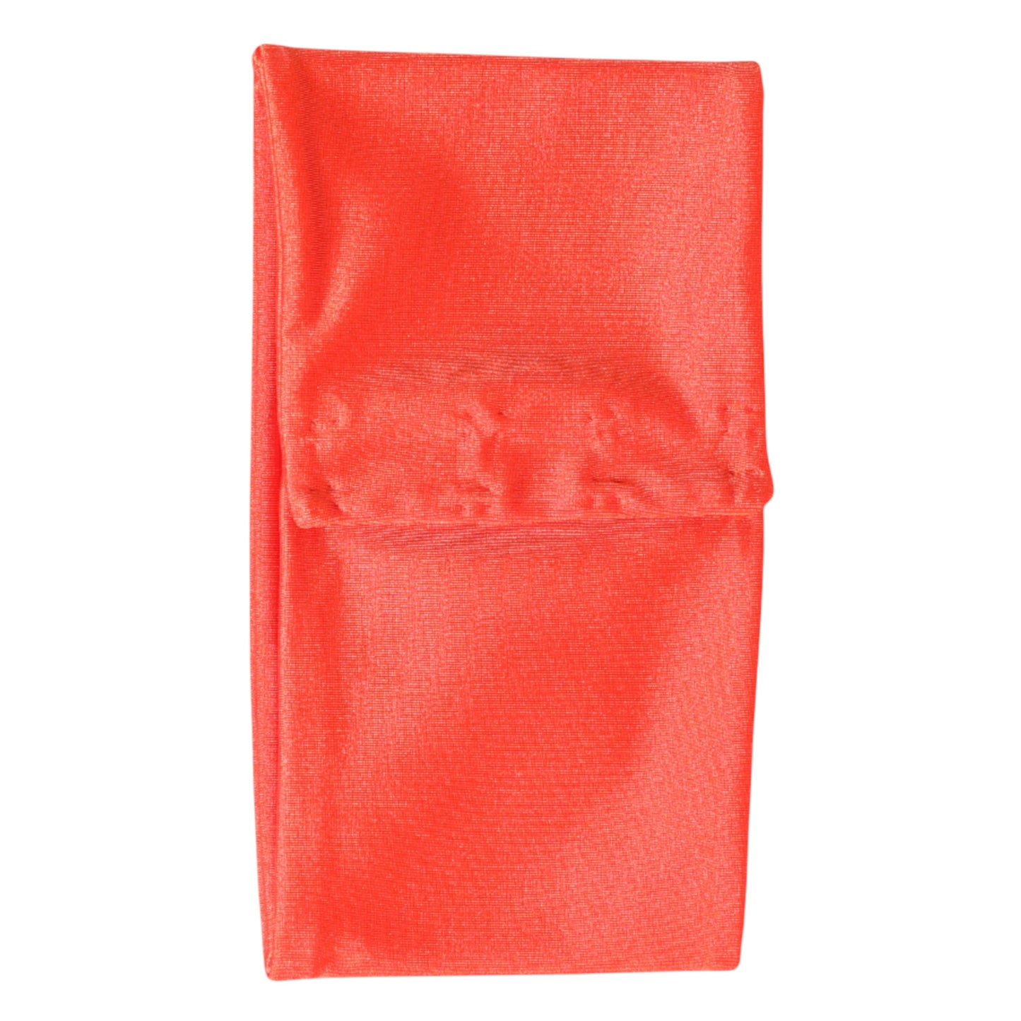 Dolce & Gabbana Orange Nylon Stretch Damen Halswärmer Schal
