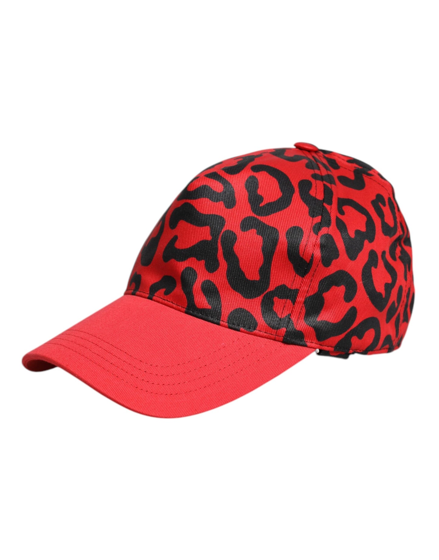 Dolce & Gabbana Rote Baumwolle 6 Panels Frauen Baseballmütze