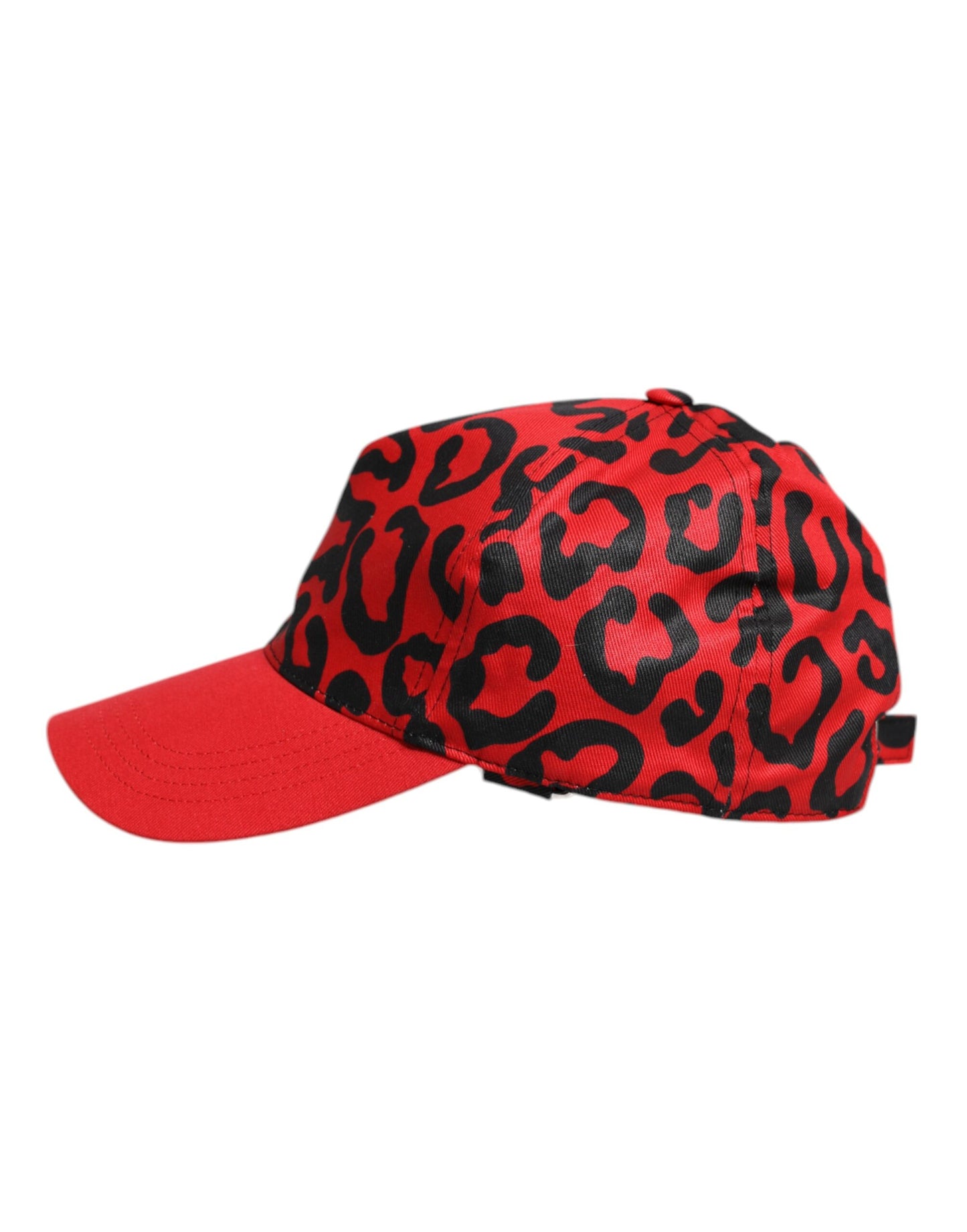 Dolce & Gabbana Rote Baumwolle 6 Panels Frauen Baseballmütze