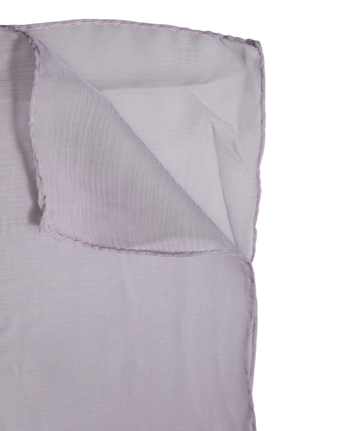 Dolce & Gabbana Lila Seidenschal Rechteck Wickelschal