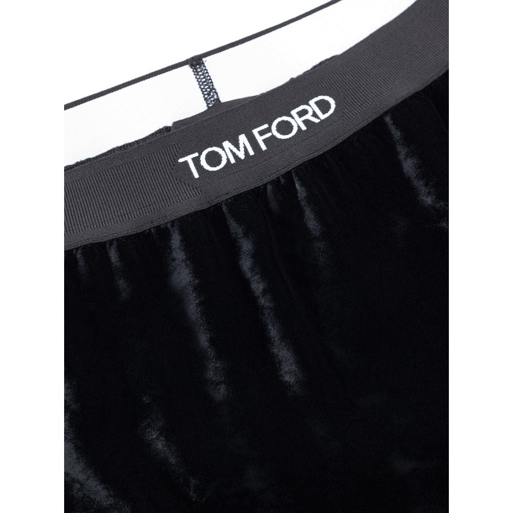Tom Ford Schwarzer Viskose-Minirock