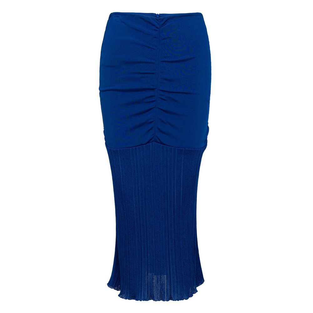 Tom Ford Blaue Viskose-Midi-Rock