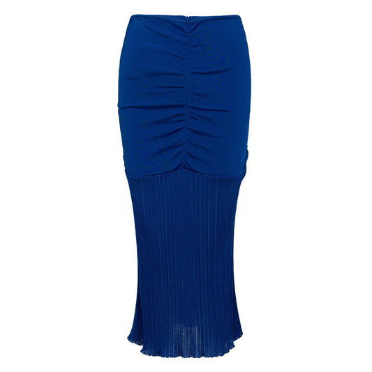 Tom Ford Blaue Viskose-Midi-Rock