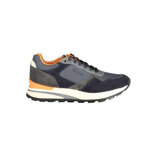 Blauer Blaue Polyethylen Herren Sneaker