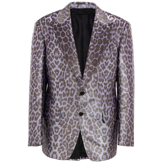Tom Ford Violetter Viskose-Blazer
