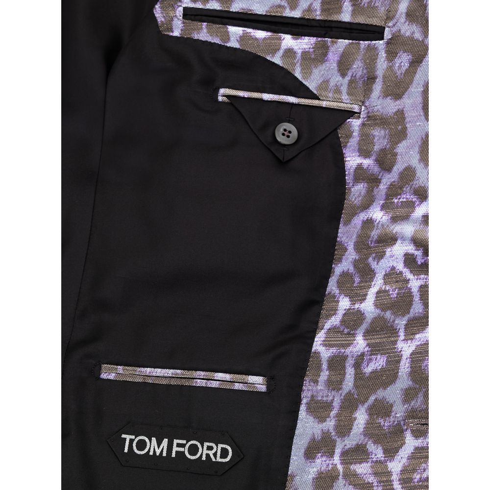 Tom Ford Violetter Viskose-Blazer