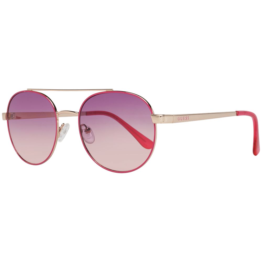 Guess Rosa Metall-Sonnenbrille