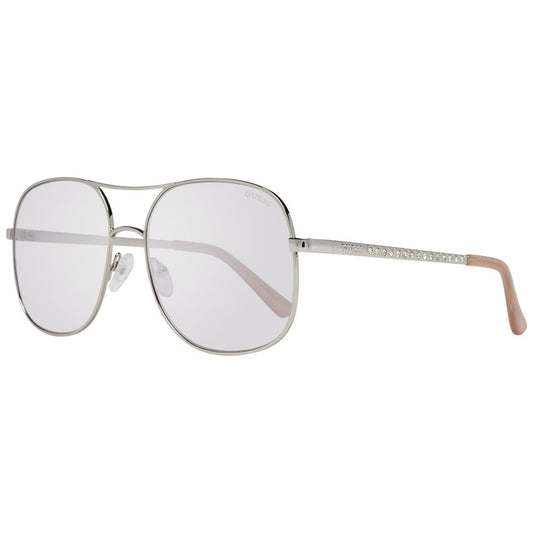 Guess Silberne Frauen-Sonnenbrille