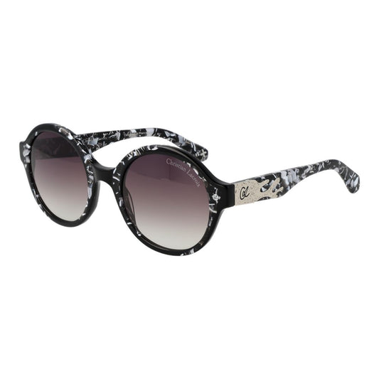 Christian Lacroix Schwarze Frauen Sonnenbrille