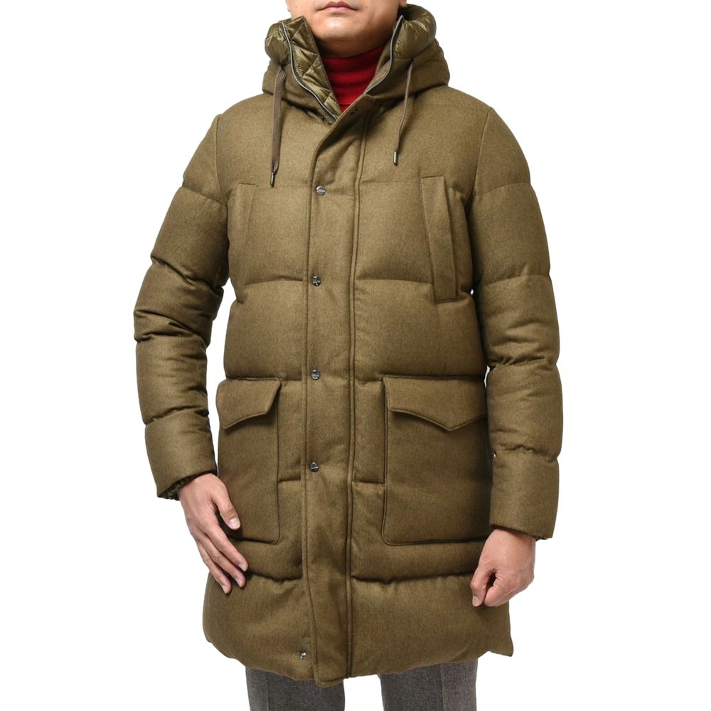 Herno Grüne Seidenjacke