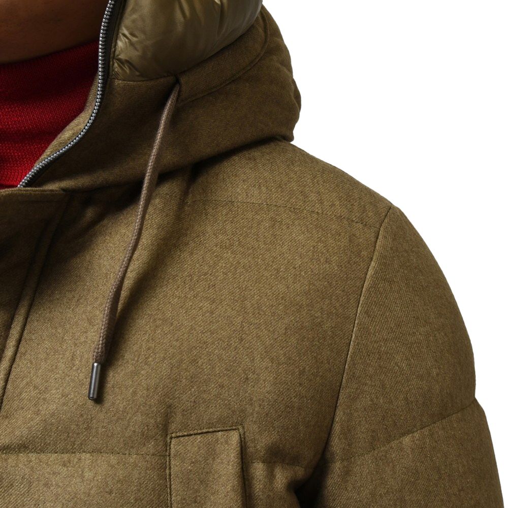 Herno Grüne Seidenjacke