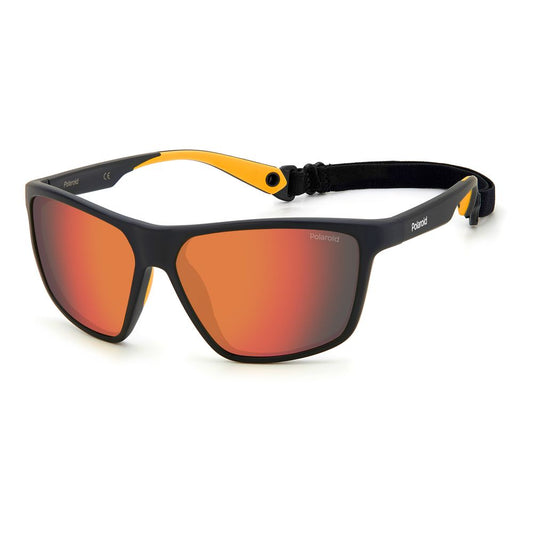 Polaroid Schwarze Kunstharz-Sonnenbrille