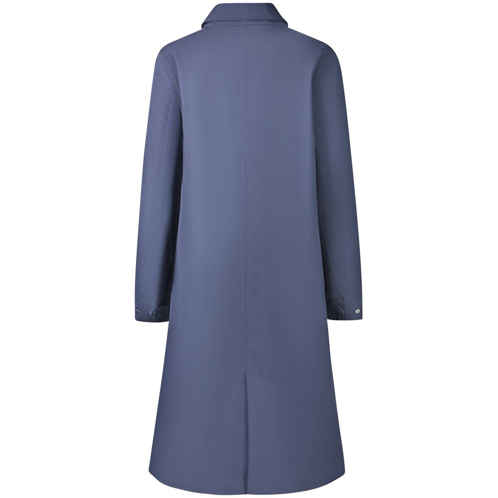 K-WAY Blauer Polyester Damenmantel