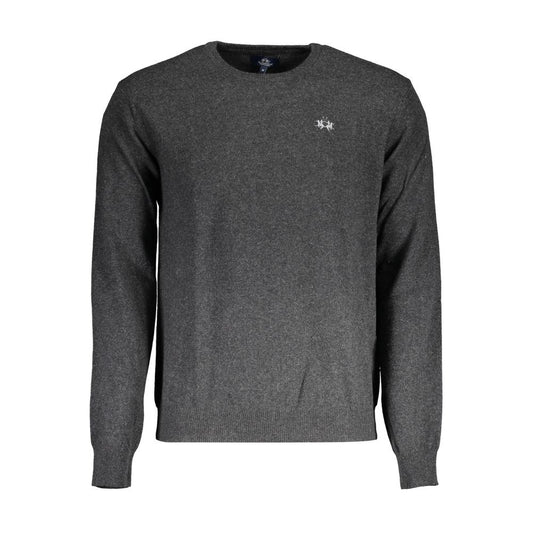 La Martina Brauner Pullover aus Wolle für Männer