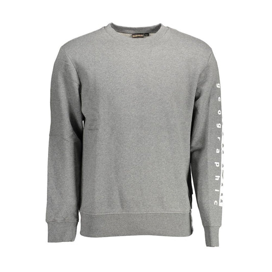 Napapijri Brauner Baumwollpullover für Männer