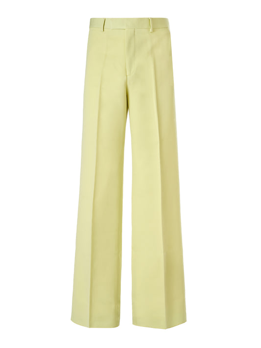 Gucci Limonengelbe Polyester-Hose