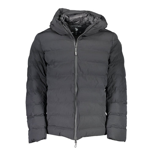U.S. POLO ASSN. Schwarze Polyamid Herren Jacke