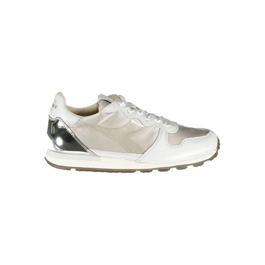 Diadora Graue Leder Damen Sneaker