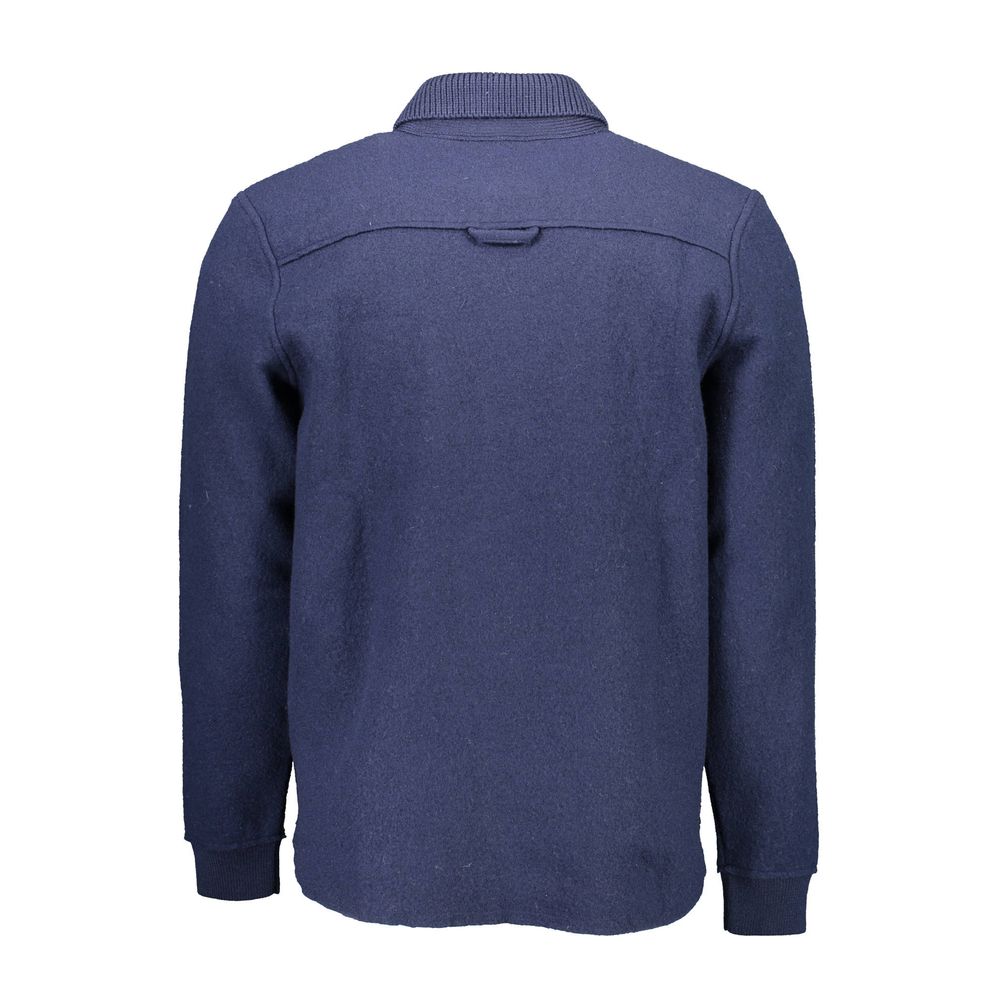 Gant Blauer Pullover aus Wolle für Männer