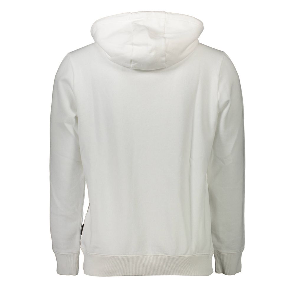 Napapijri Weißer Baumwollpullover für Männer