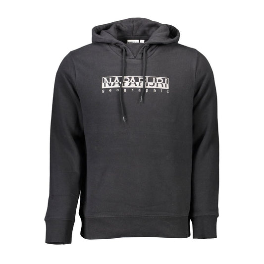 Napapijri Schwarzer Baumwollpullover für Männer