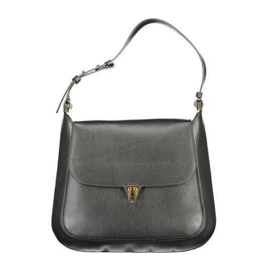 Coccinelle Schwarzes Leder Frauen Handtasche
