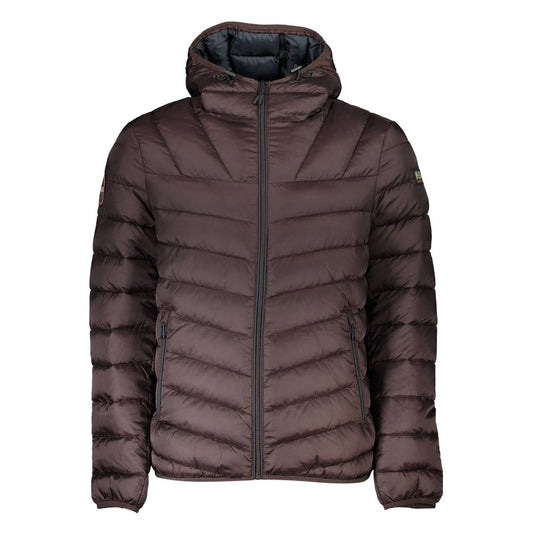 Napapijri Braune Polyamid Herren Jacke