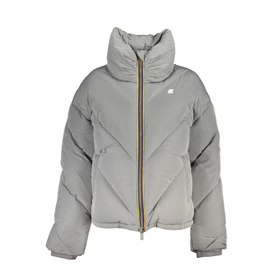 K-WAY Elegante graue langärmelige Jacke