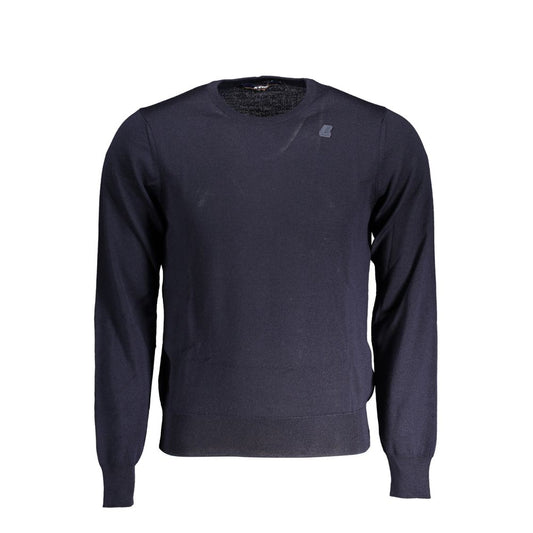K-WAY Blauer Pullover aus Wolle