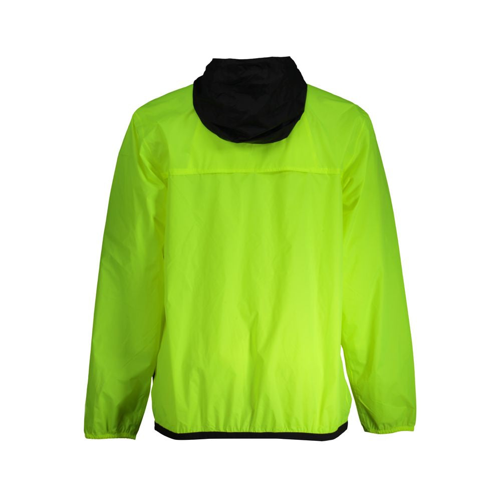 K-WAY Gelbe Polyamid-Jacke