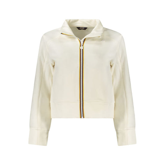 K-WAY Weißer Polyester-Pullover