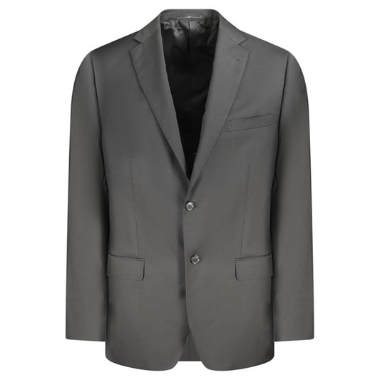 Valentino Schwarze Wolljacke