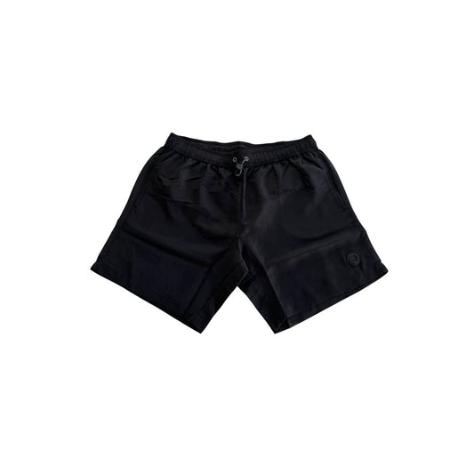 Trussardi Beachwear Schwarze Polyester Herren Badeshorts