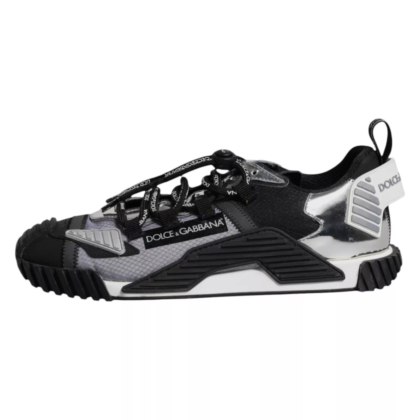 Dolce & Gabbana Multicolor Lace Up Low Top NS1 Turnschuhe Schuhe