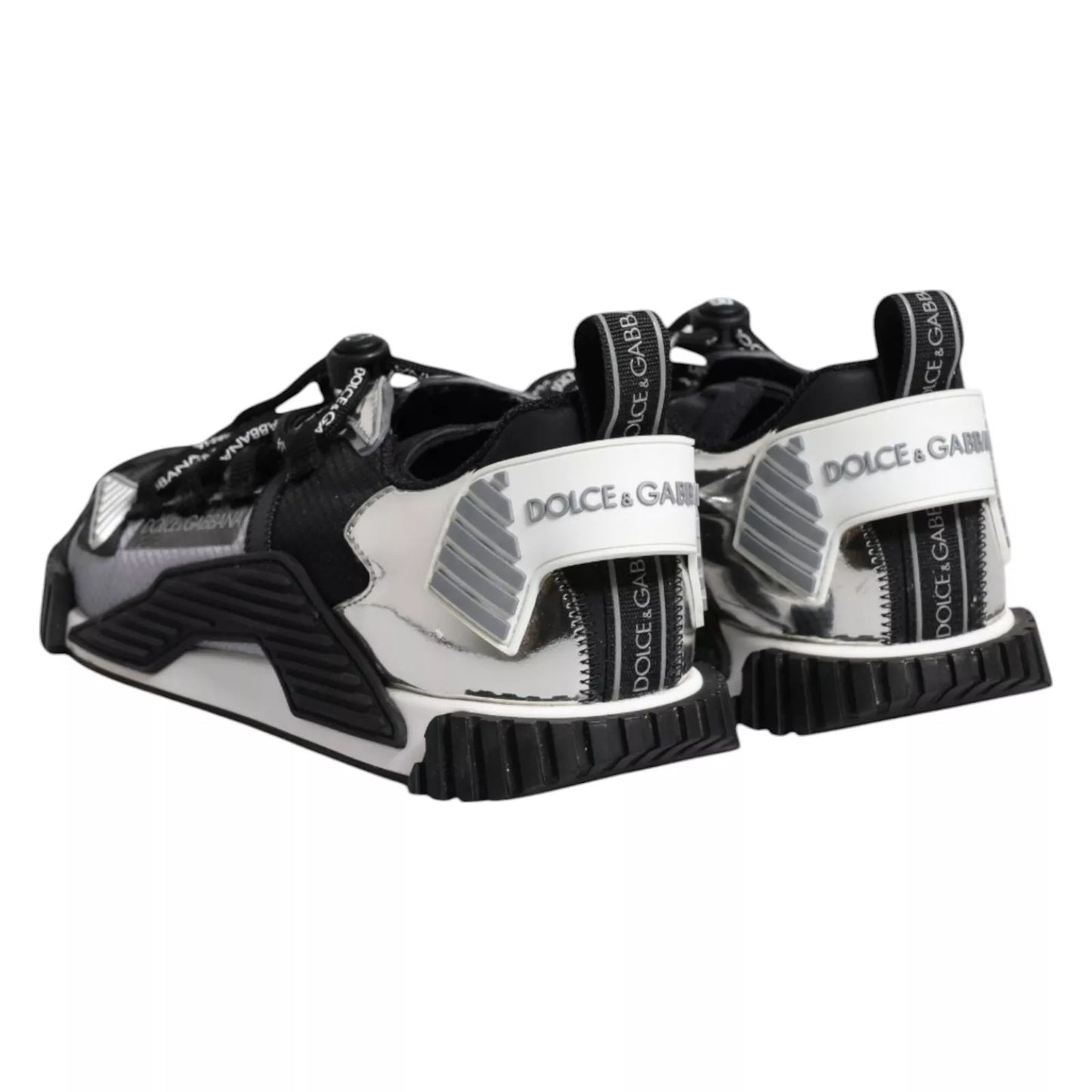 Dolce & Gabbana Multicolor Lace Up Low Top NS1 Turnschuhe Schuhe